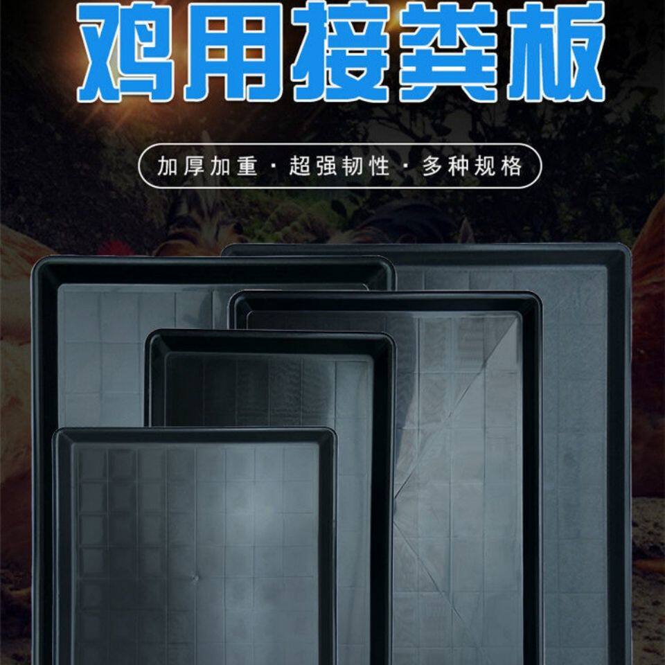 加厚鸽子笼托粪板盘装鸡用接粪板养鸡育雏专用托粪盘鸡笼塑料粪板