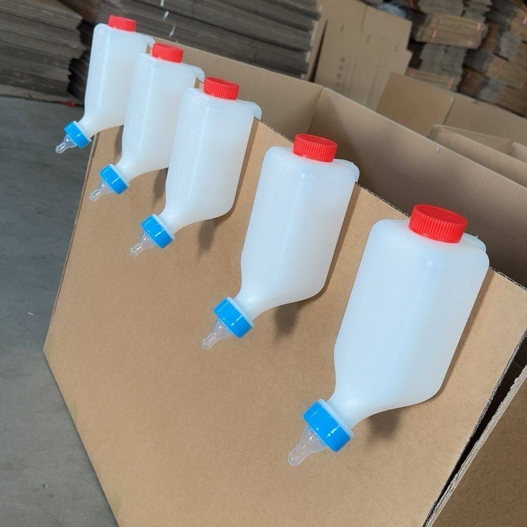 羊羔喂奶器多奶嘴辅助哺乳器吸管挂式定量自动仔猪用补奶器奶妈机