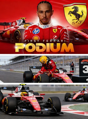 [程逸预售]BBR 1:43 法拉利F1 SF26 中国站 44#汉密尔顿 赛车模型