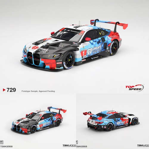 [程逸预售] Topspeed tsm 1:18/43 宝马 M4 GT3 EVO 1# 2026 车模