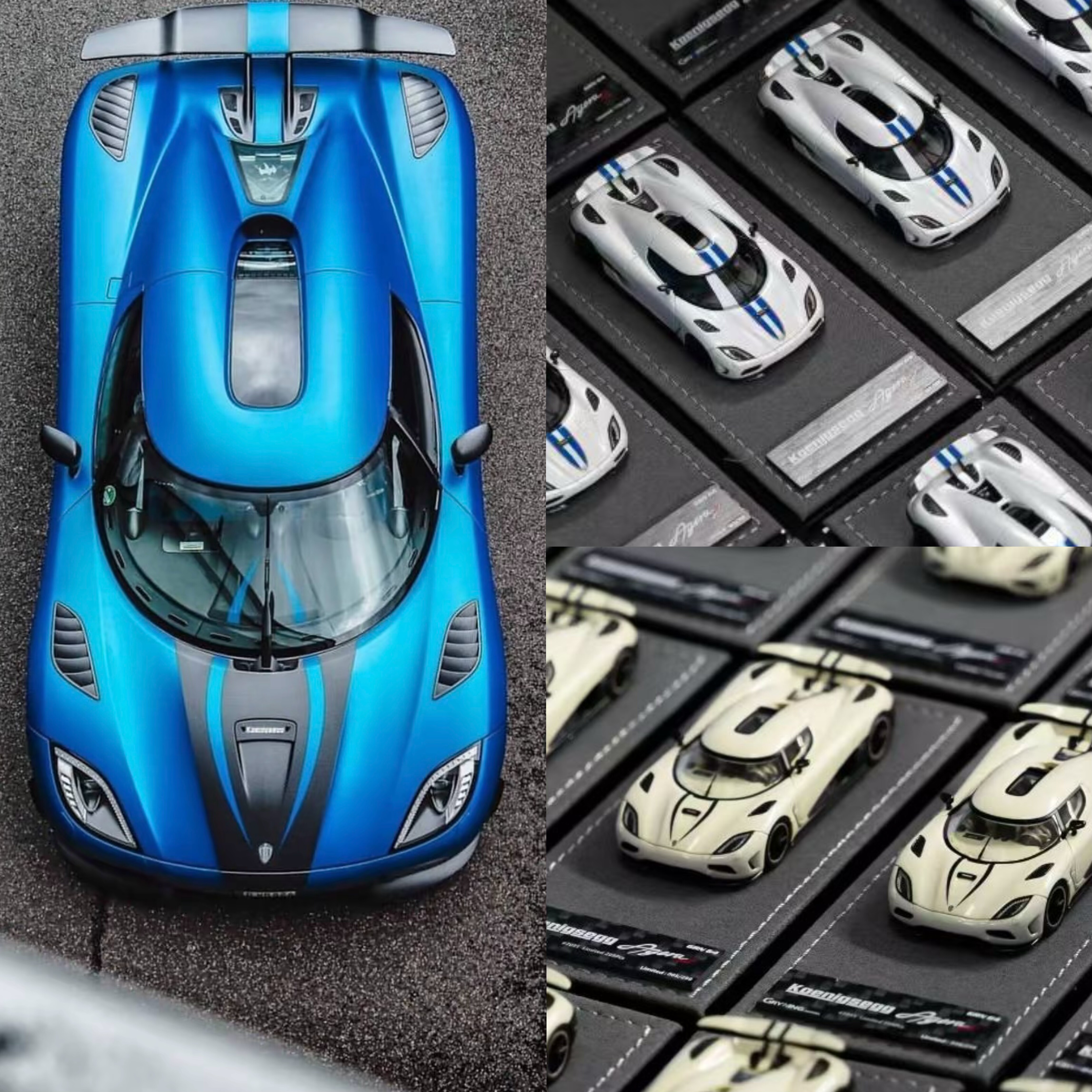GRYNING 1:64 柯尼塞格 Agera R 高端树脂模型