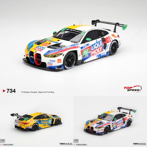 [程逸预售] Topspeed tsm 1:18/43 宝马 M4 GT3 EVO 96# 2026车模