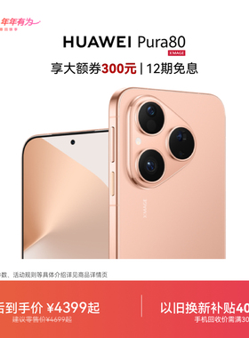 HUAWEI Pura 80 丝绒直屏 红枫原色影像 全新鸿蒙AI北斗卫星消息鸿蒙智能手机华为官方旗舰店正品