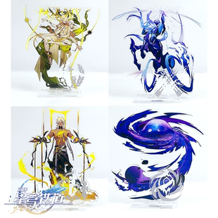 崩坏星穹铁道星神双层立牌智识毁灭药师巡猎岚动漫周边二次元 谷子