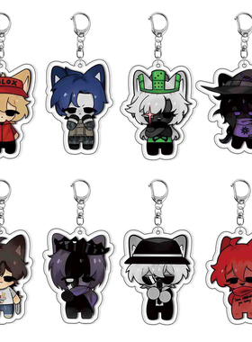 forsaken roblox谷子夹层钥匙扣游戏周边小众个性挂件可爱礼物