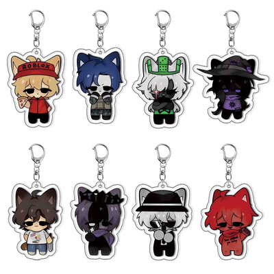 forsaken roblox谷子夹层钥匙扣游戏周边小众个性挂件可爱礼物