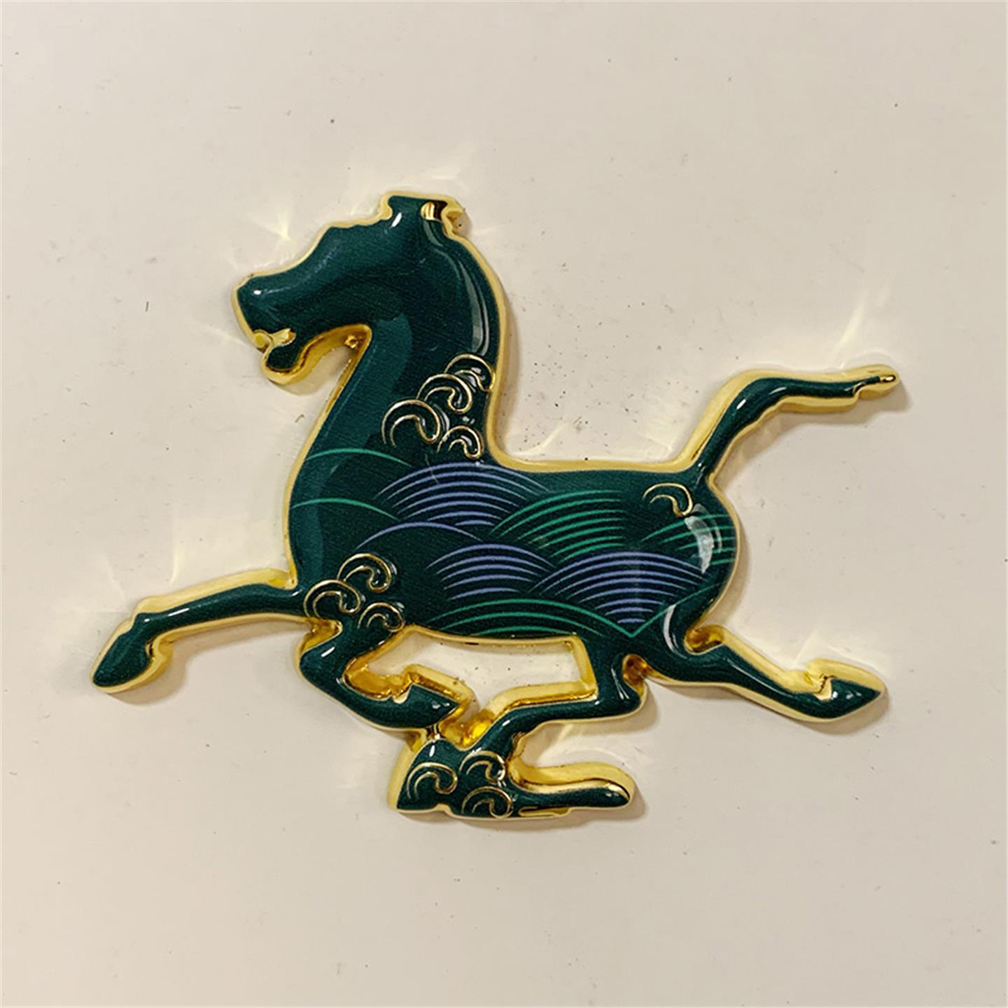 金属甘肃博物馆马踏飞燕冰箱贴磁性贴中国城市旅游文创纪念品礼物