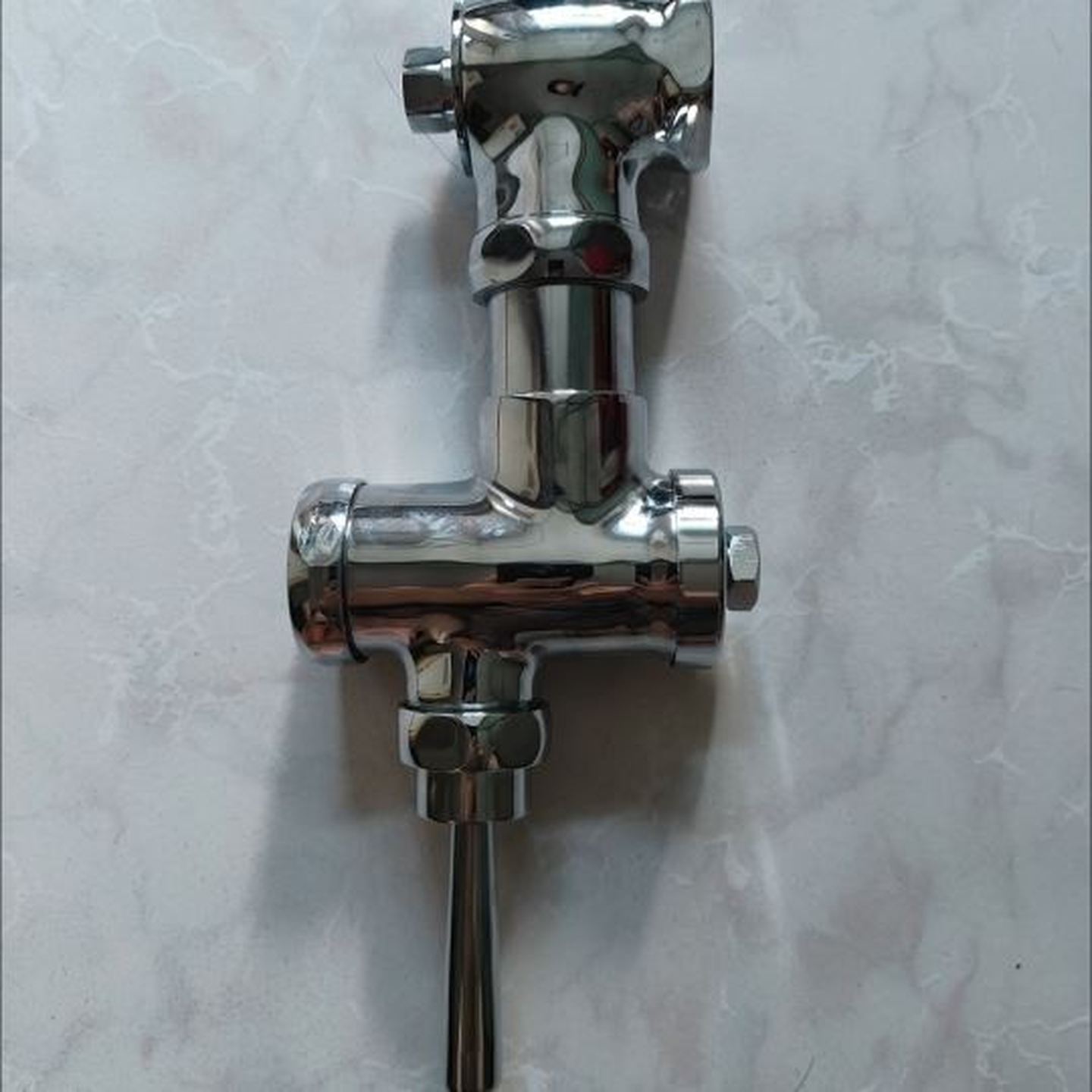 卧式大便冲洗水阀手冲洗阀厕所冲水阀自闭厕所脚踏自闭式水阀便器