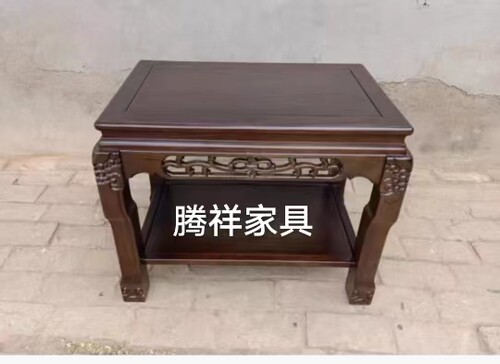 盆景架实木客厅奇石底座鱼缸架超承重长方形花架工艺品置物架包邮