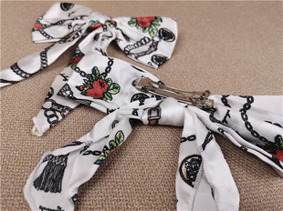 发夹 日本素色森女系蝴蝶結发饰 1元 店