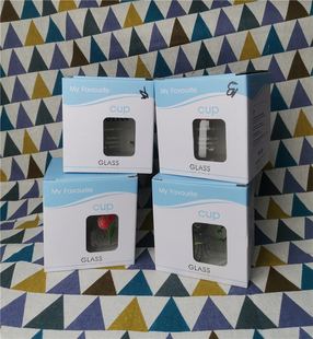 果汁杯 玻璃杯 四色可选 我超喜欢 catmimi55