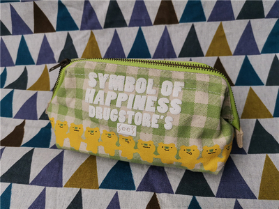 日本日本小猪蛙口收纳包