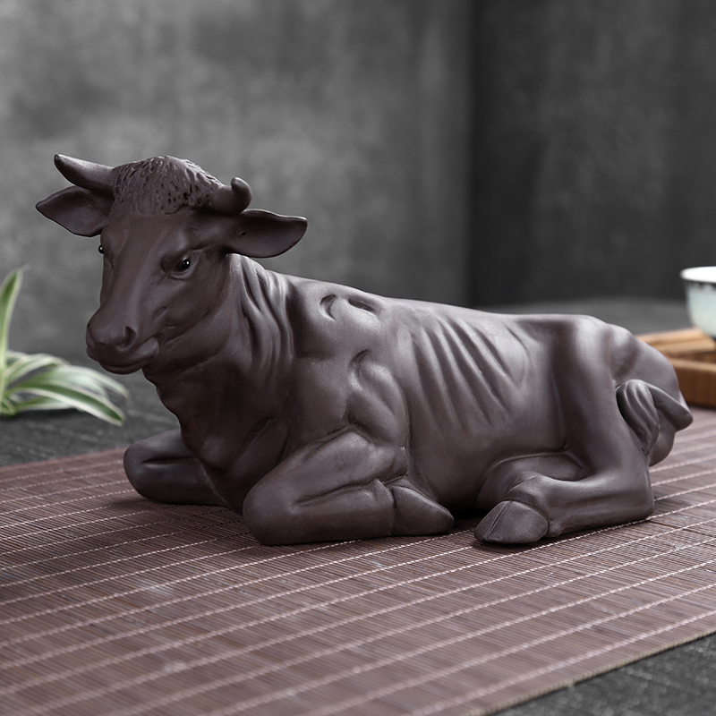 个性动物纯手工饰品大号茶宠摆件