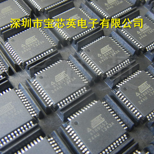 AT89S52-24AU 8位微控制器 可编程闪存 半导体配单 IC TQFP44