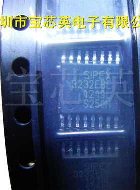 SP3232EBEN-L/TR 线路驱动器或接收器 集成IC芯片 SSOP16 表配单