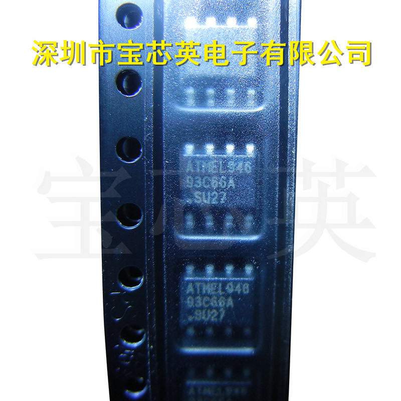 AT93C66A-10SU-2.7 丝印:93C66A.SU27 只读存储器 半导体 IC SOP8
