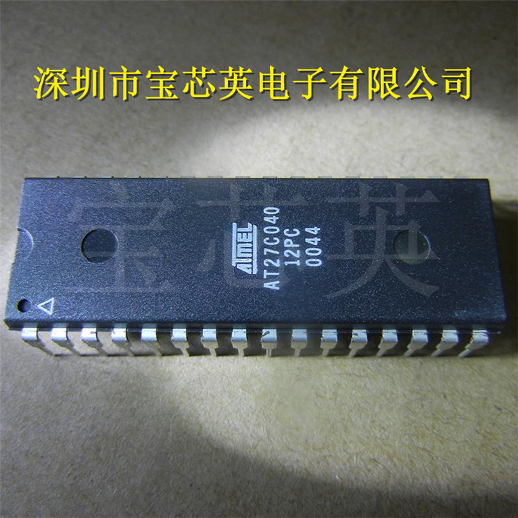 AT27C040-12PC可编程只读存储器 集成IC芯片 直插 DIP32 一站配单