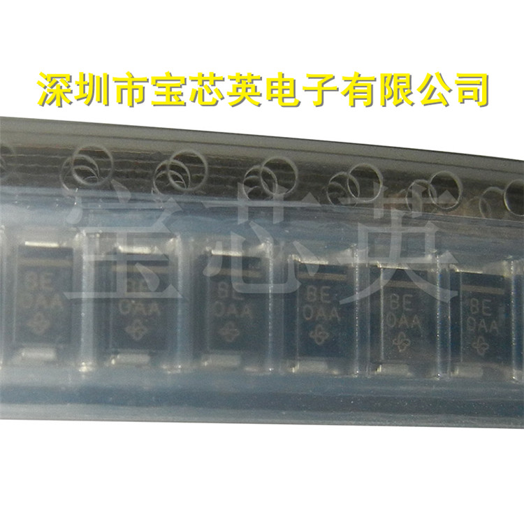 SMAJ12A-E361 丝印:BE TVS瞬态电压抑制器 集成IC芯片 DO-214AC