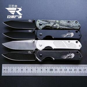 正品三刃木7010小折刀随身水果刀开小刀全钢精致锋利防身刀具