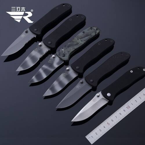 中国官方正品三刃木7007随身求生便携防身多功能折叠刀具折刀小刀