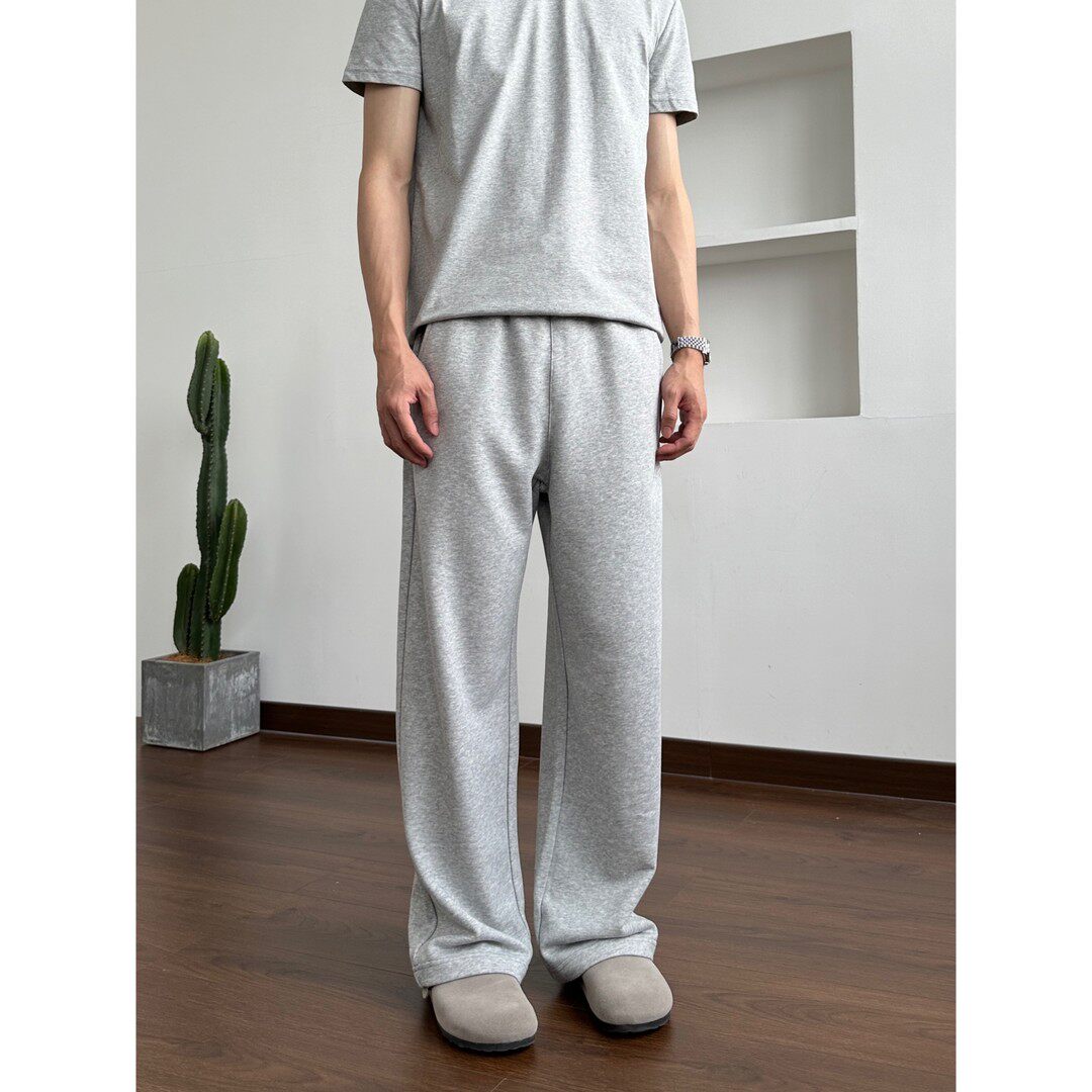 ALLFIT “2021M”卫裤新疆长绒棉加绒毛圈宽松运动休闲百搭长裤男