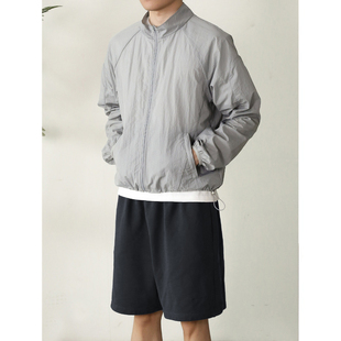 ALLFIT 外套皮肤衣男 立领防晒服UPF50短宽立体剪裁轻量化春夏薄款