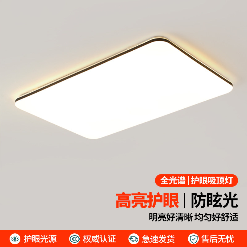 客厅led吸顶灯大气中山灯具