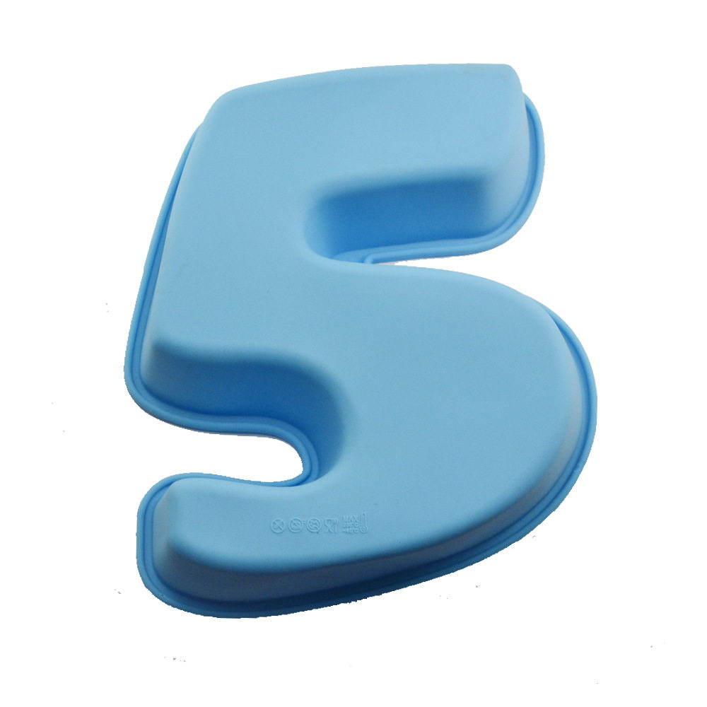 烤箱数字生日蛋糕硅胶模具