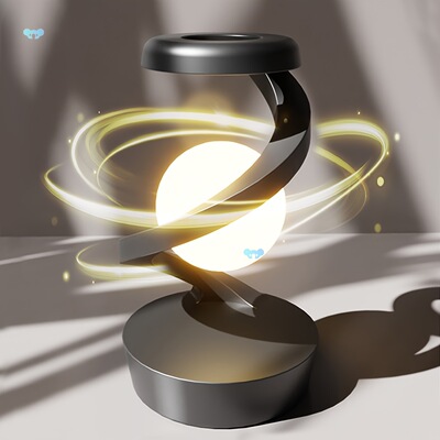 Creative Desktop Visual Levitation Rotating Ambient Light
