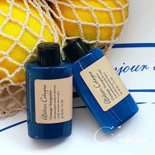 Atelier Cologne欧珑Orange Sanguine赤霞橘光沐浴露身体乳30ml