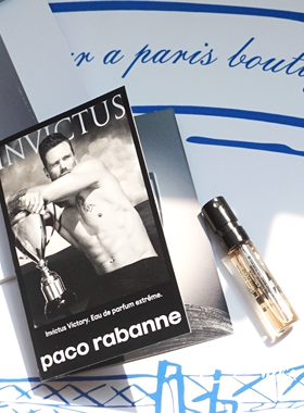 paco Rabanne帕高Invictus勇者无敌男士香水小样试管1.5ml持久