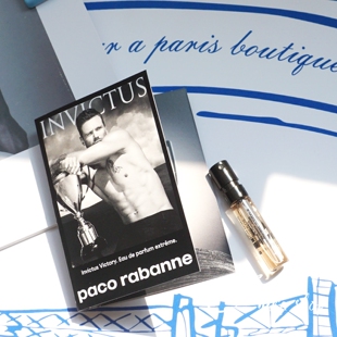 paco Rabanne帕高Invictus勇者无敌男士香水小样试管1.5ml持久