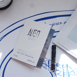 正品穆格勒Mugler异形Alien Man男士香水小样原装试管1.2ml