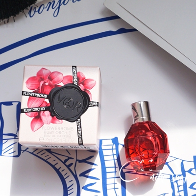 维克多与罗夫Viktor Rolf鲜花炸弹红宝石兰女士香水小样Q版7ml