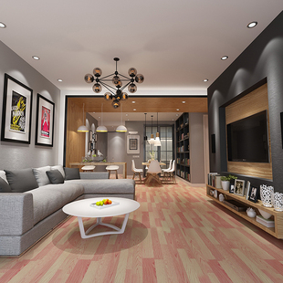 地板革水泥地出租房库房家用pvc塑料地板防水防滑加厚木纹卷材