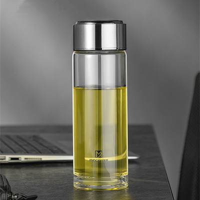 明霞高硼硅居家办公是单层玻璃杯