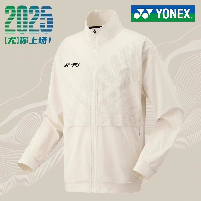 YONEX尤尼克斯羽毛球服2025新款国家队大赛服yy运动外套50160CR