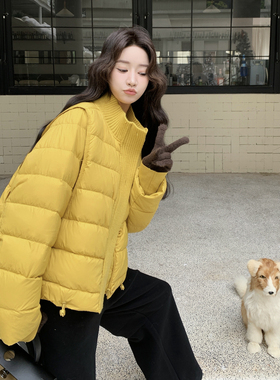 Mistletoe现货首发新款白鸭绒排骨加厚羽绒服外套女秋冬p258-k388