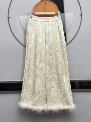 气质保暖加厚裤子女款