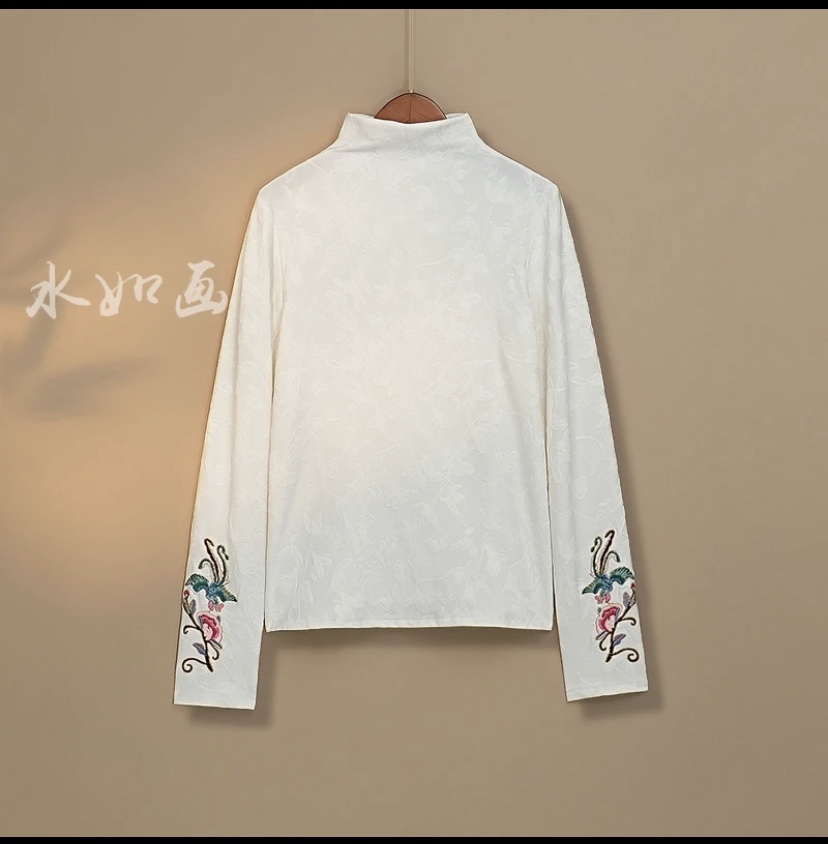 新款设计感小众长袖t恤打底衫女