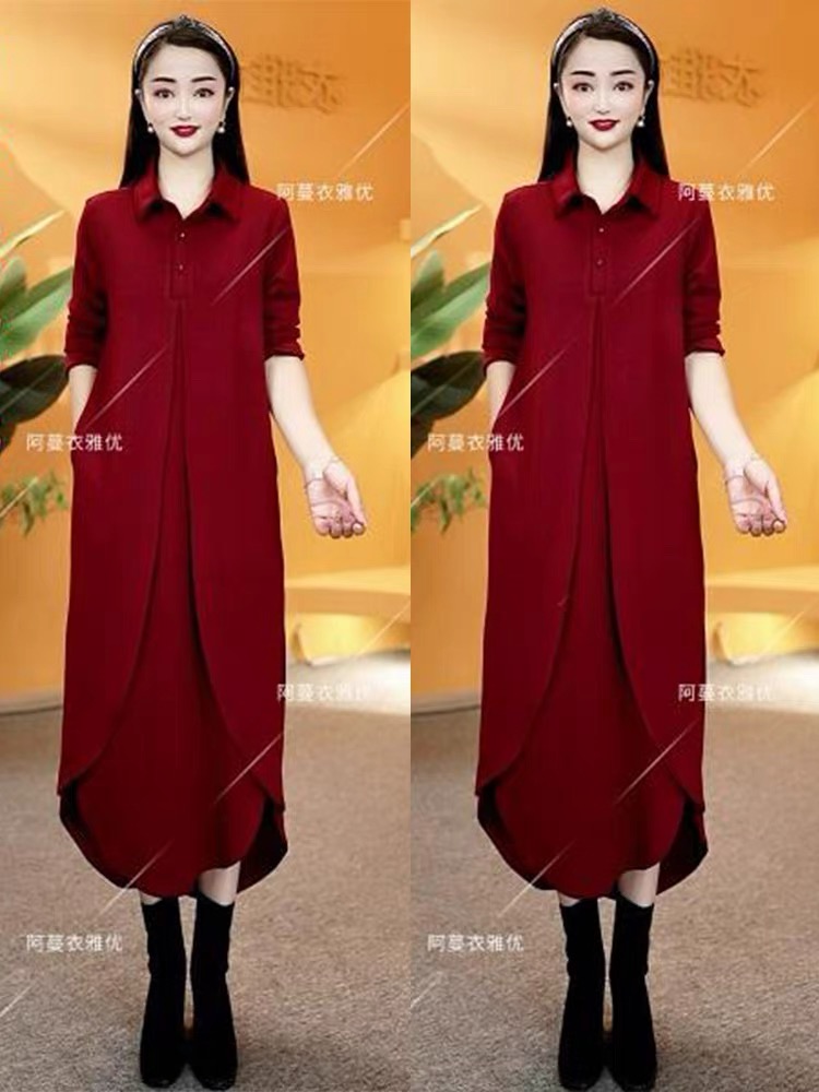 新款女装大码Z小个子裙子秋装
