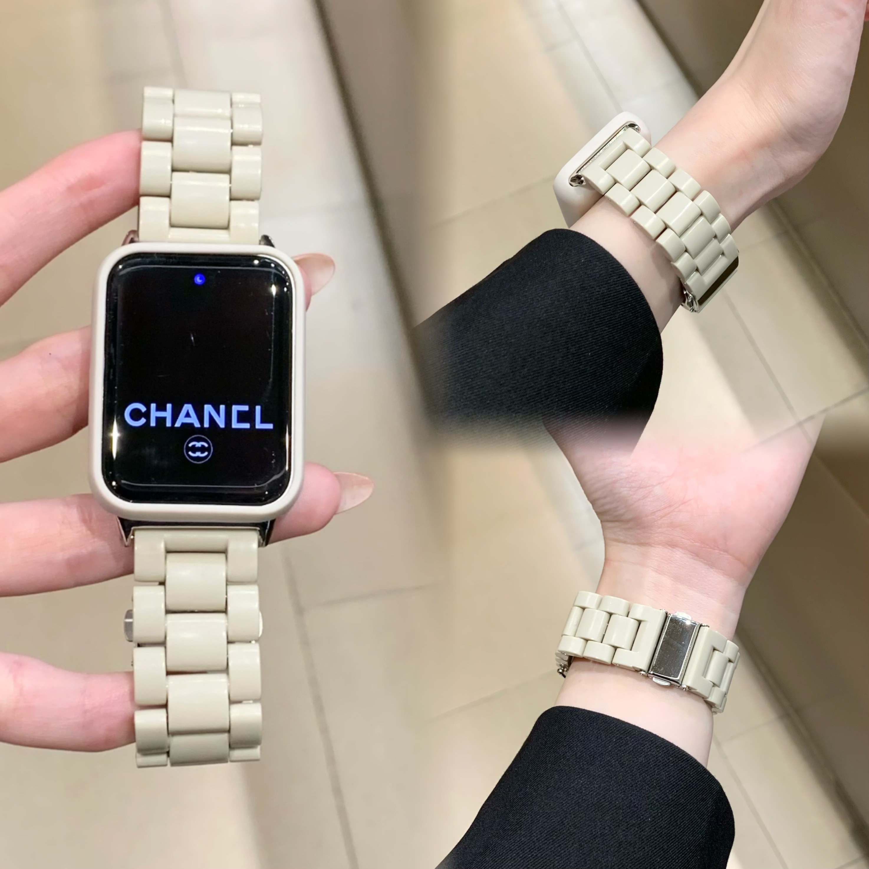 亚克力适用苹果iwatch10表带华为fit3手表带fit4小米9pro表带8pro
