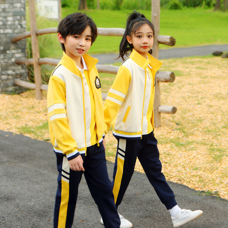 小学生校服春秋季套装学院风一年级班服三四件套幼儿园园服运动服