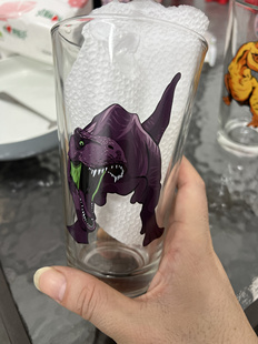 击倒巨人TopplingKingSue暴龙之王品脱杯精酿啤酒玻璃杯470ml