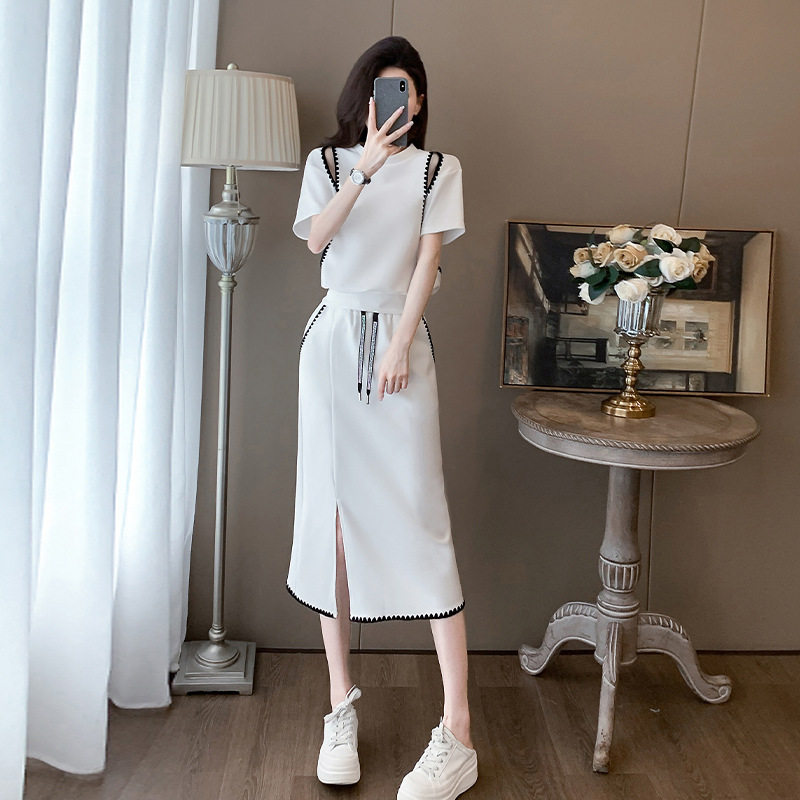 2026夏季新款气质时尚休闲短袖套装小个子宽松显瘦运动两件套女装