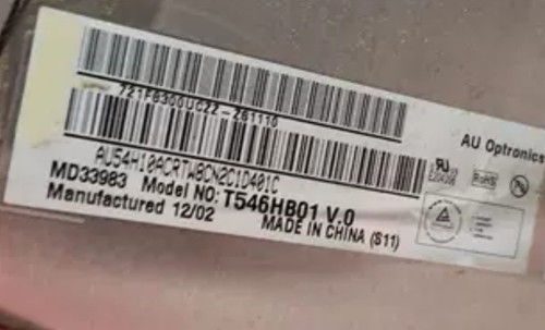 适用于55寸广告教育机多媒体显示器灯条屏配T546HB01背光灯