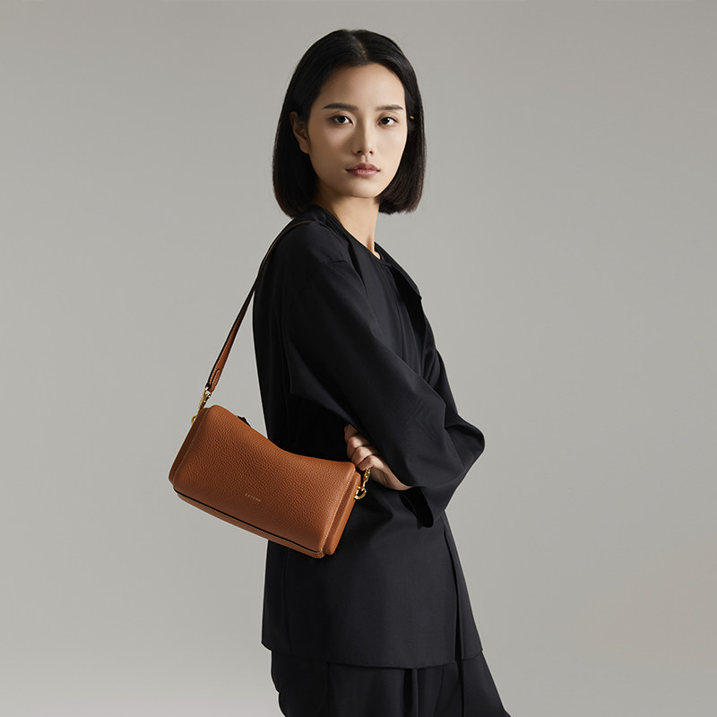 更EXTEND | 四方枕包集合 | 高端摔纹牛皮 | 通勤女单肩包斜挎包