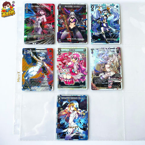 WIXOSS日版美少女游戏卡牌闪卡