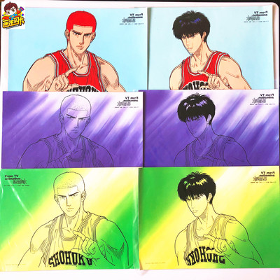 【画王】灌篮高手 95年 日万代 收藏周边 限量版 原画 海报抽选赏