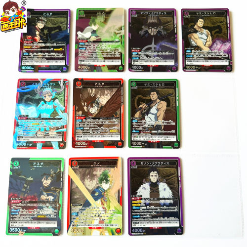 UNIONARENA游戏卡片TCG闪卡牌